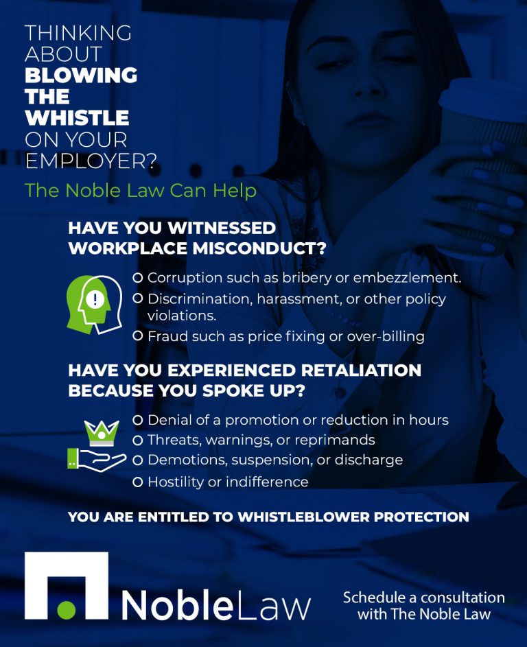 Workplace Retaliation Lawyer Whistleblower Protection