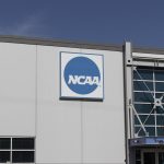 NCAA Distribution Center. The National Collegiate Athletic Association regulates athletic programs of many colleges and universities.