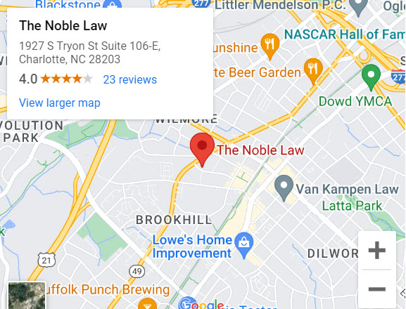 The Noble Law Charlotte location