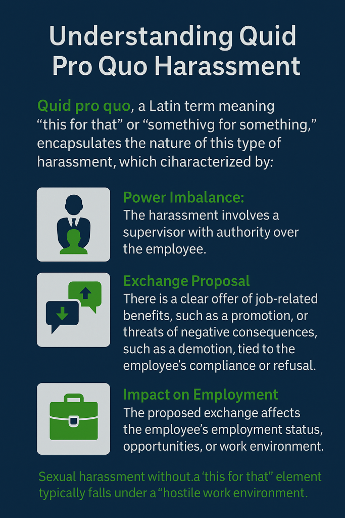 Understanding Quid Pro Quo Harassment 